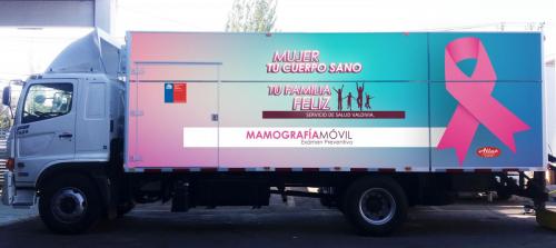 camion mamografia valdivia